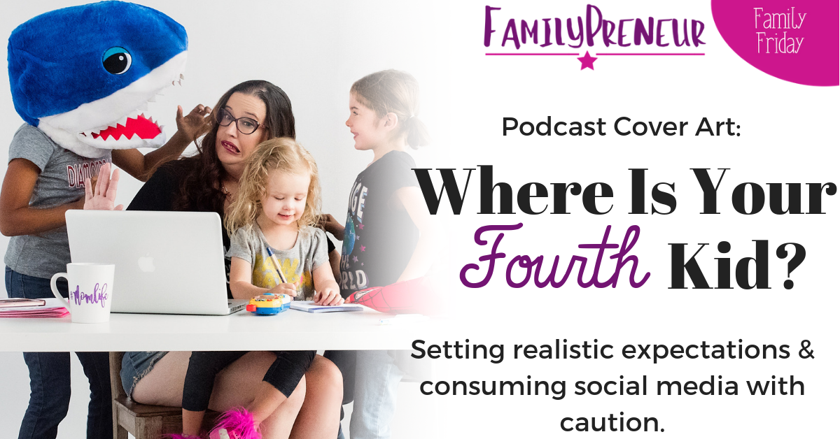 Podcast Cover Art: Where Is The Fourth kid?