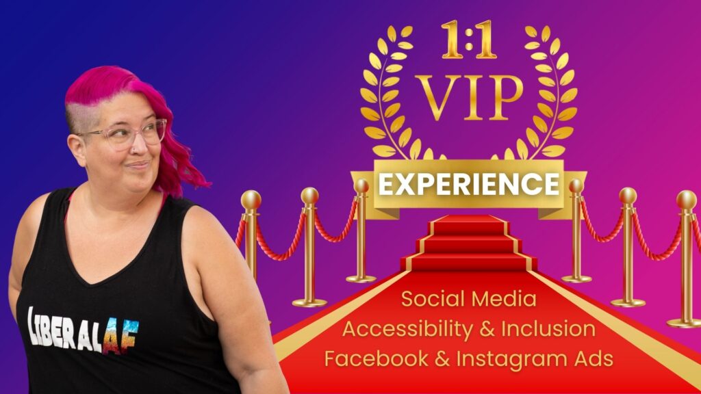 1:1 VIP Experience